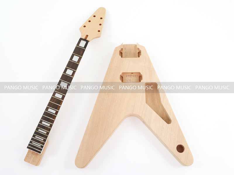Flying V Style DIY Electric Guitar Kit ( 12634, Limited Edition )
