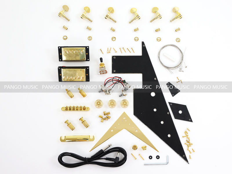 Flying V Style DIY Electric Guitar Kit ( 12634, Limited Edition )