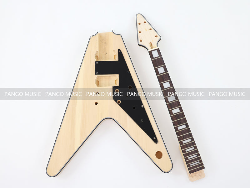 Flying V Style DIY Electric Guitar Kit (PFV-626, Limited Edition)