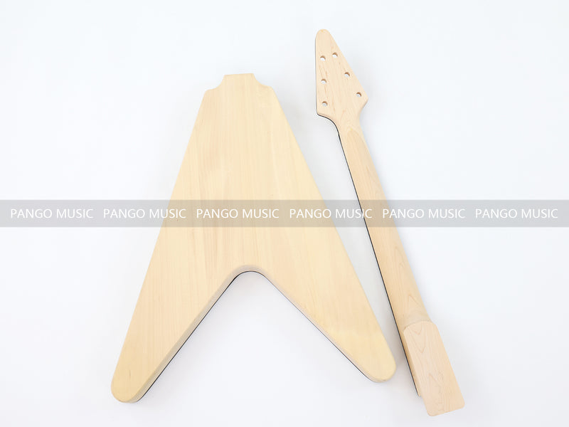 Flying V Style DIY Electric Guitar Kit (PFV-626, Limited Edition)