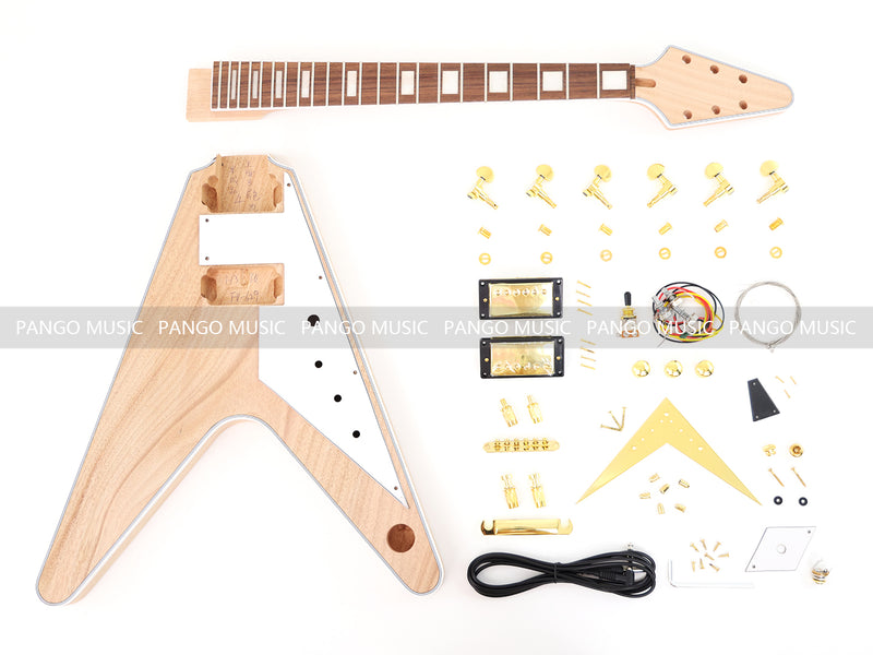 Flying V Style DIY Electric Guitar Kit (PFV-629X)
