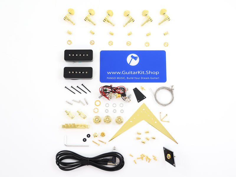 Flying V Style DIY Electric Guitar Kit (PFV-635X)