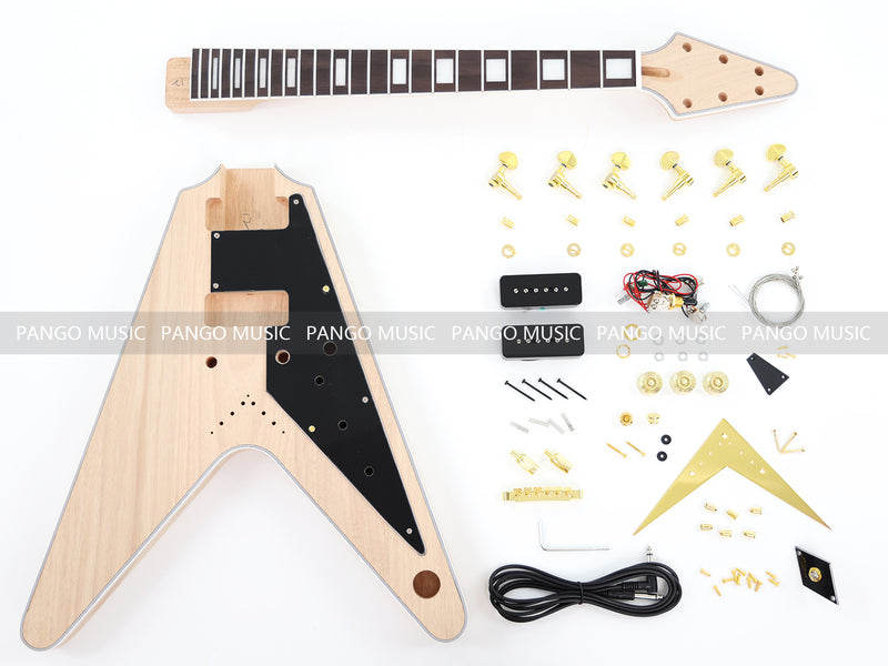 Flying V Style DIY Electric Guitar Kit (PFV-635X)