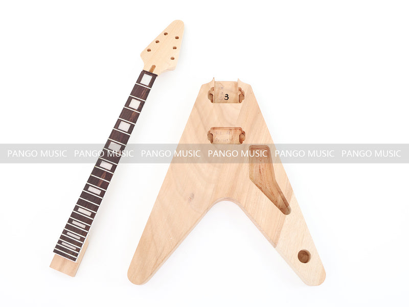Flying V Style DIY Electric Guitar Kit (PFV-637X)