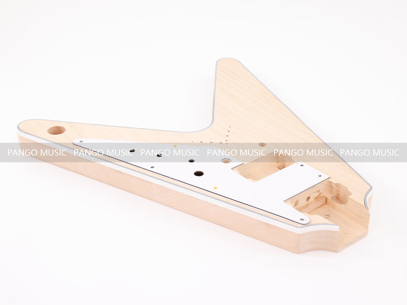 Flying V Style DIY Electric Guitar Kit (PFV-657F, Fast Shipping, Tariff-free)