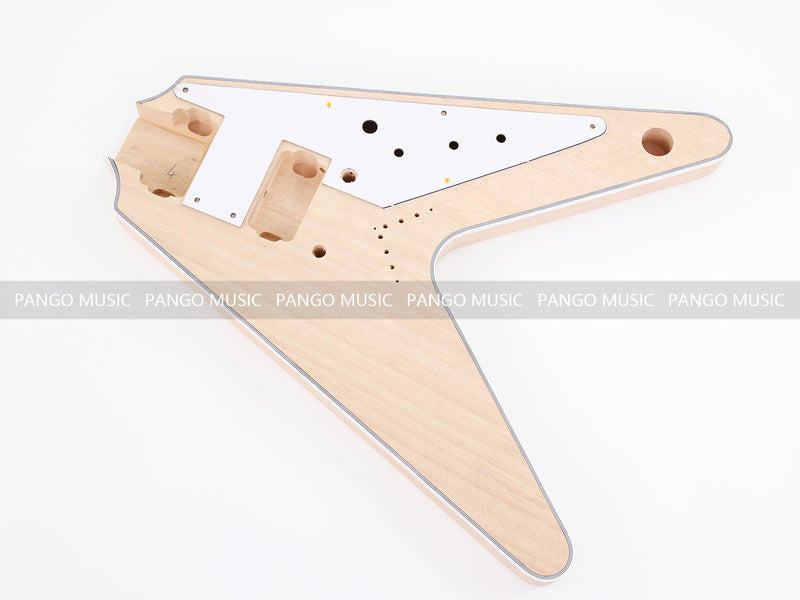 Flying V Style DIY Electric Guitar Kit (PFV-657F, Fast Shipping, Tariff-free)