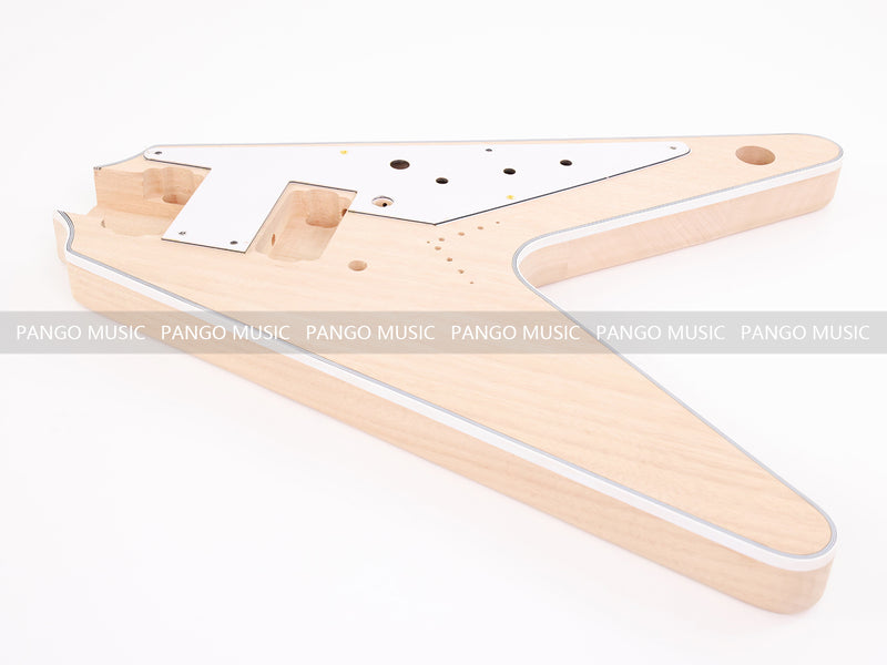Flying V Style DIY Electric Guitar Kit (PFV-657F, Fast Shipping, Tariff-free)