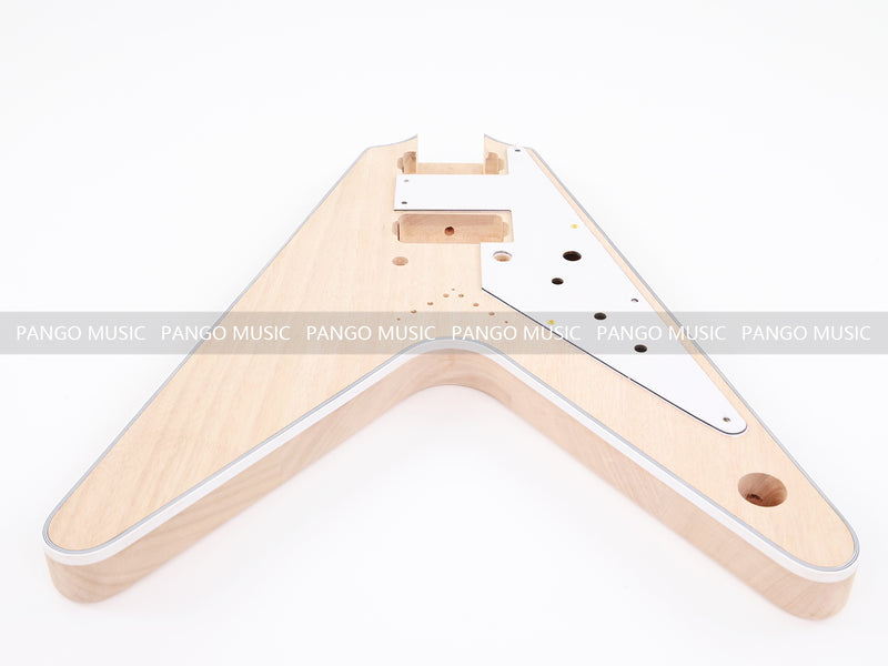 Flying V Style DIY Electric Guitar Kit (PFV-657F, Fast Shipping, Tariff-free)