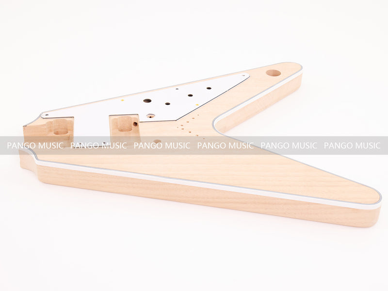 Flying V Style DIY Electric Guitar Kit (PFV-657F, Fast Shipping, Tariff-free)
