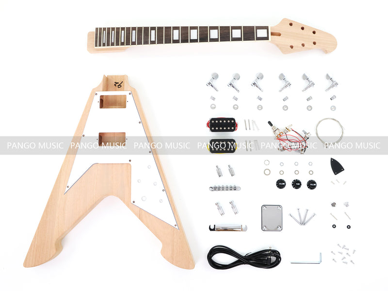 Flying V Style DIY Electric Guitar Kit (PFV-825)