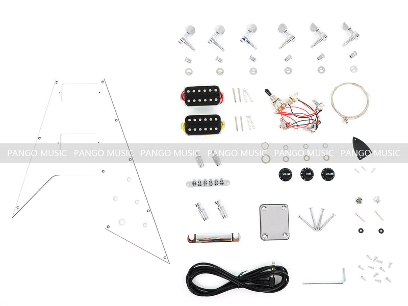 Flying V Style DIY Electric Guitar Kit (PFV-825)