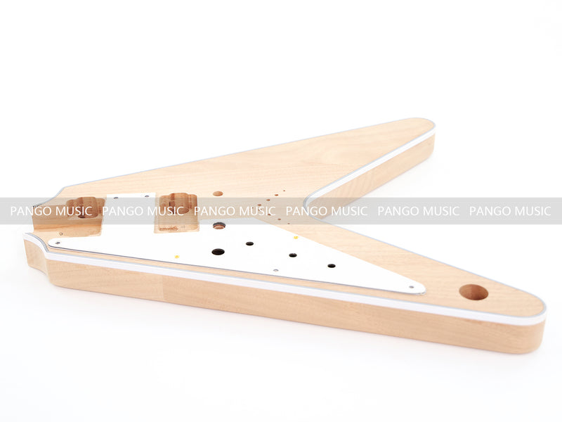 Flying V Style Left Hand DIY Electric Guitar Kit (PFV-632)