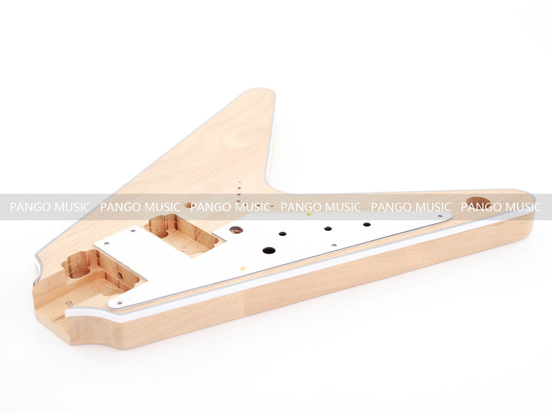 Flying V Style Left Hand DIY Electric Guitar Kit (PFV-632)