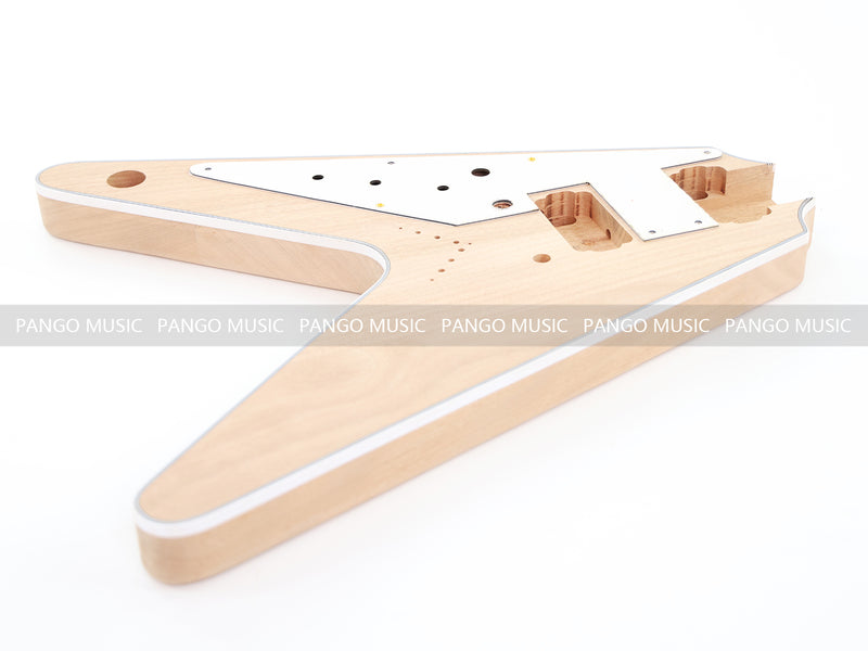 Flying V Style Left Hand DIY Electric Guitar Kit (PFV-632)