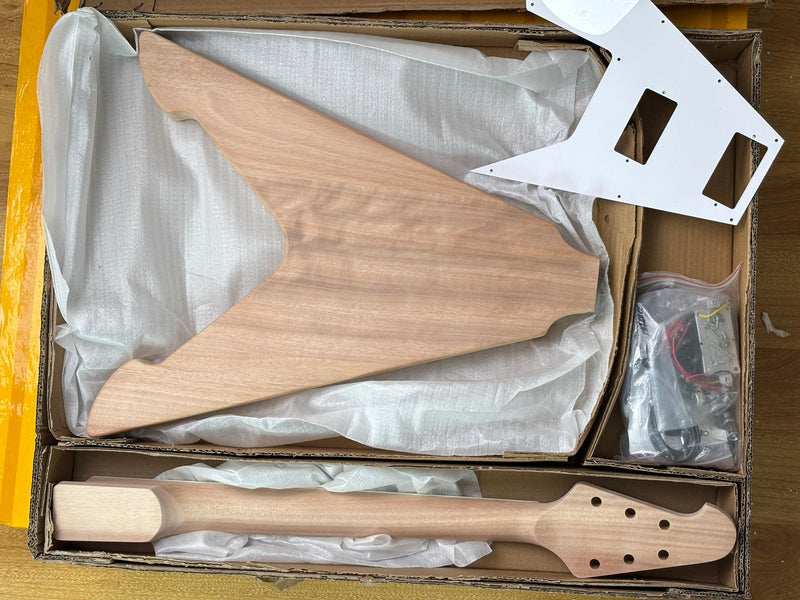 Flying V Style DIY Electric Guitar Kit (PFV-825)