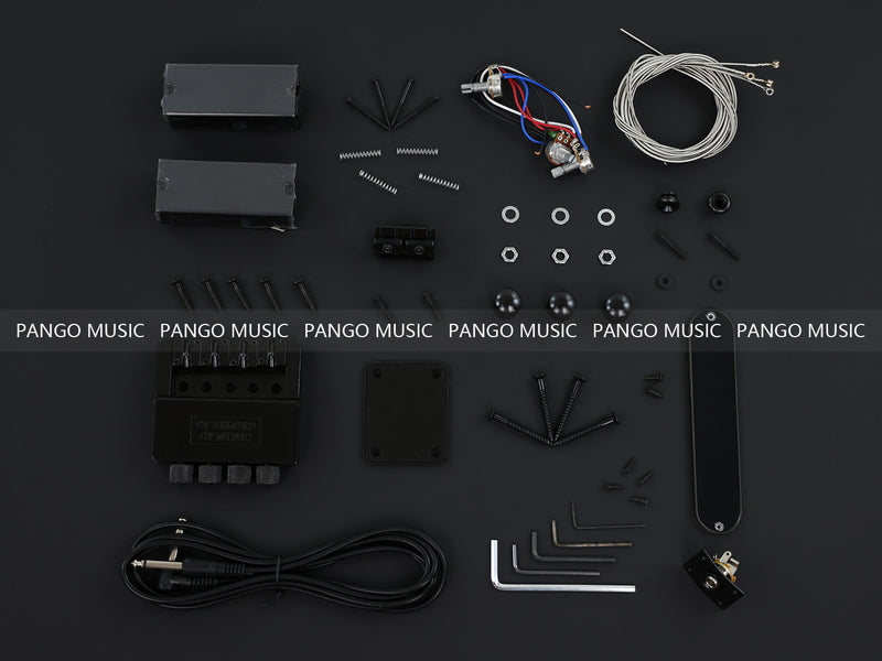 4-String Headless DIY Electric Bass Guitar Kit (PWT-528X)