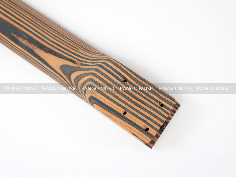 Headless All Zebrawood DIY Electric Guitar Kit (ZQN-009S)