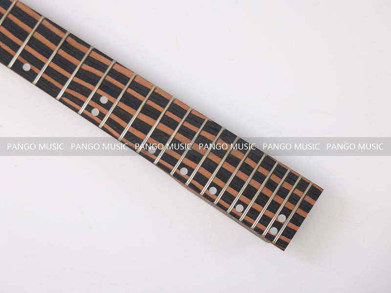 Headless All Zebrawood DIY Electric Guitar Kit (ZQN-016S)