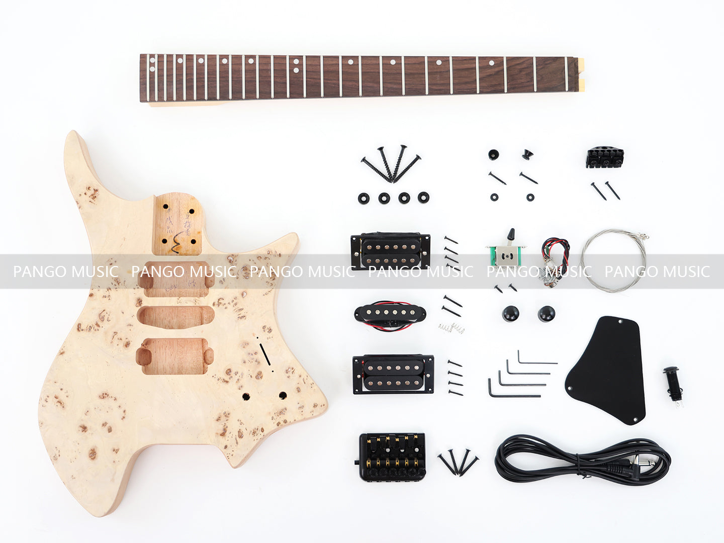 Headless DIY Electric Guitar Kit (ZQN-004X) — Guitar Kit Shop