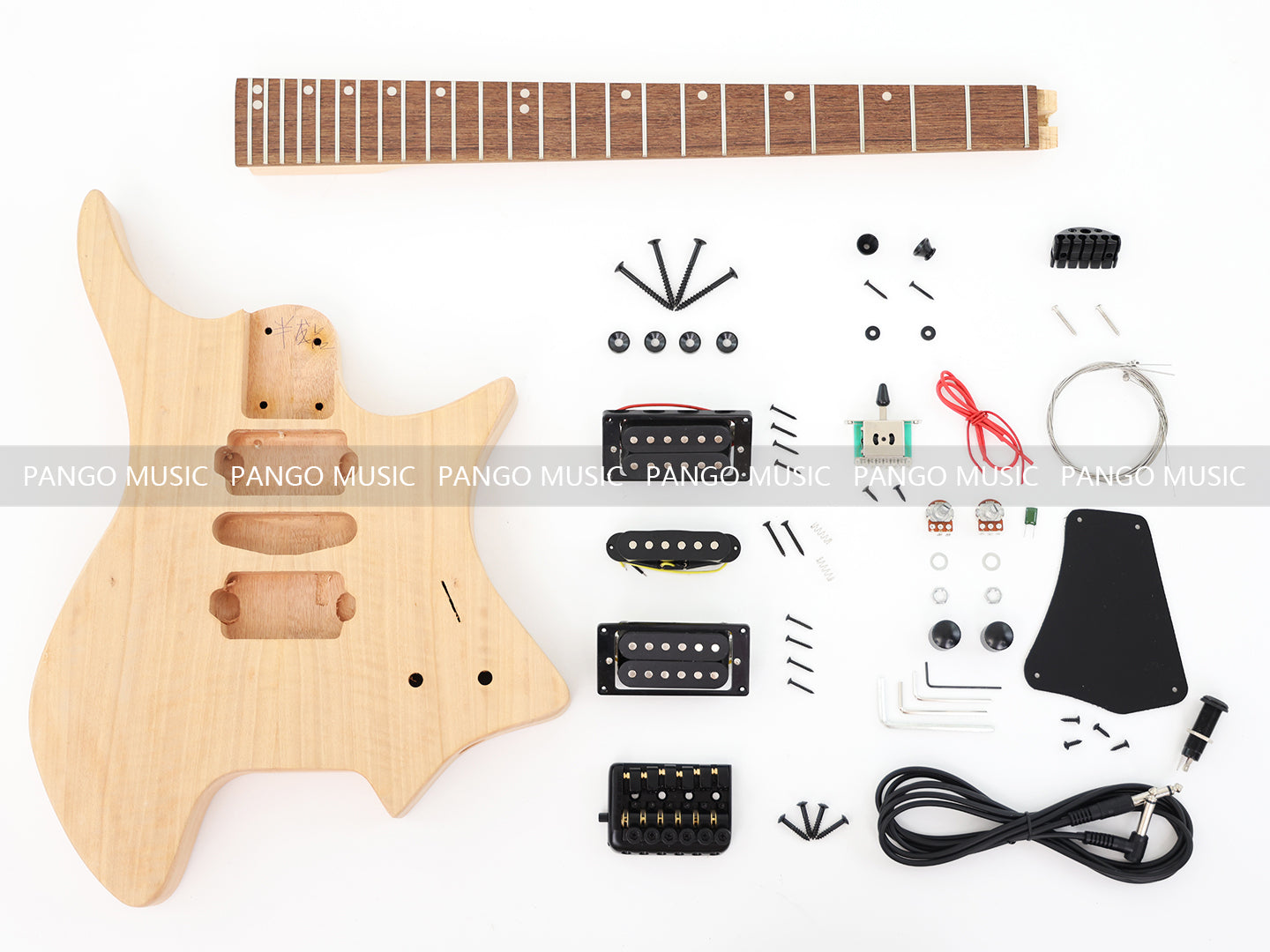Headless DIY Electric Guitar Kit (ZQN-005X) — Guitar Kit Shop