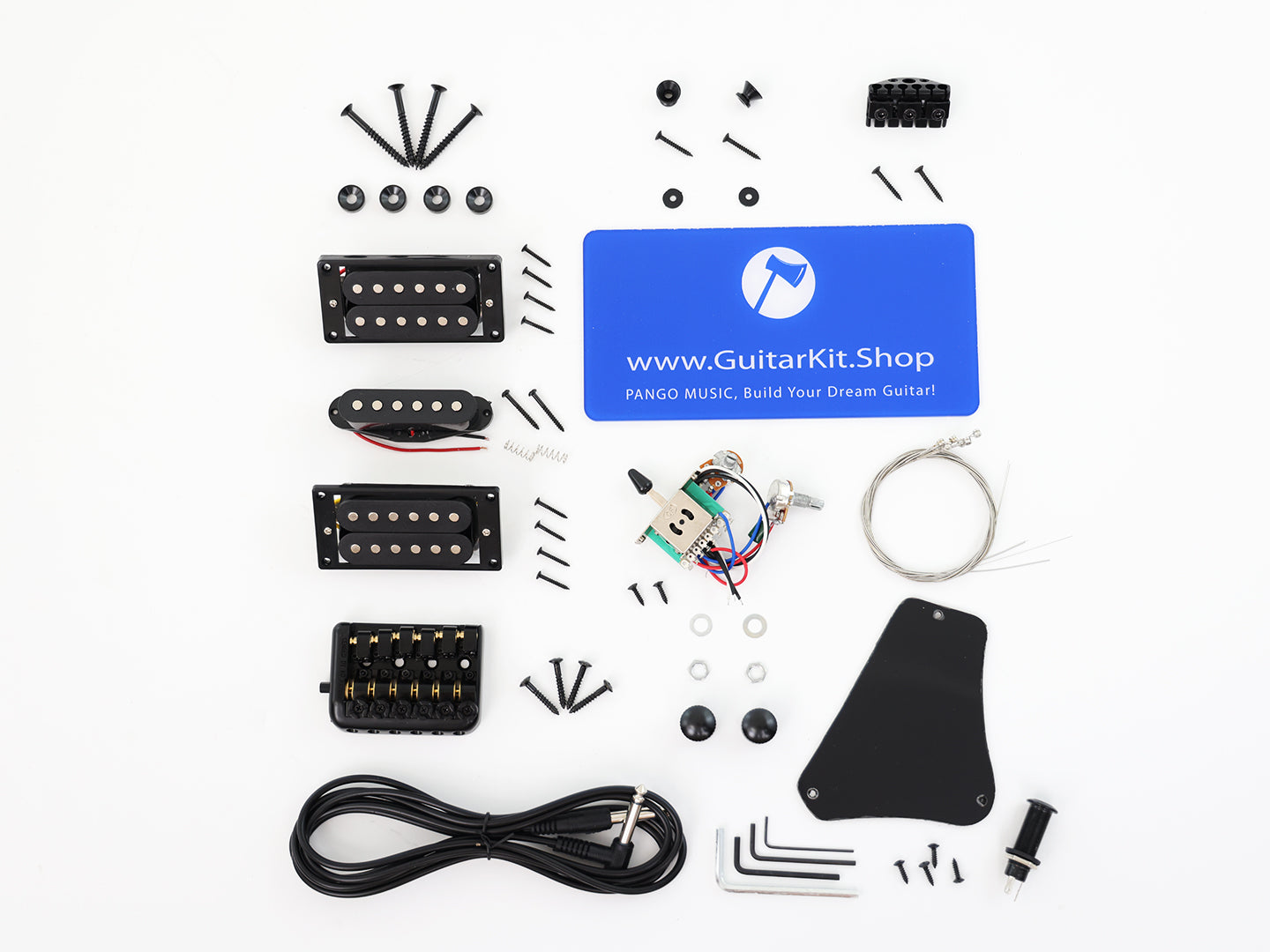 Headless DIY Electric Guitar Kit (ZQN-010X) — Guitar Kit Shop