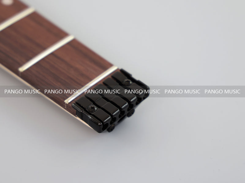 Headless DIY Electric Guitar Kit with AAA Quilted Maple Top (ZQN-021S-X)