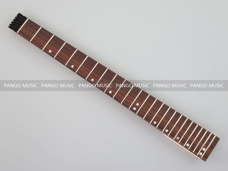 Headless DIY Electric Guitar Kit with AAA Quilted Maple Top (ZQN-021S-X)