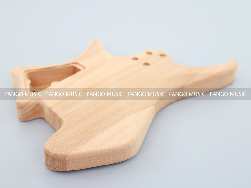 Headless DIY Electric Guitar Kit with AAA Quilted Maple Top (ZQN-021S-X)