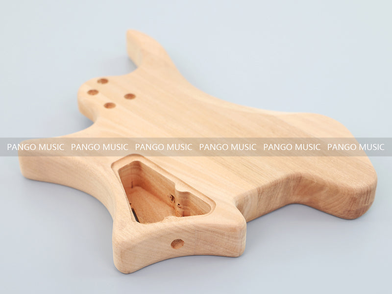 Headless DIY Electric Guitar Kit with AAA Quilted Maple Top (ZQN-021S-X)