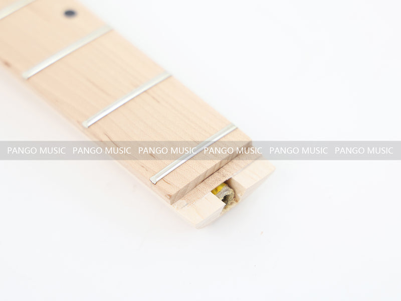 Headless DIY Electric Guitar Kit with Burl Maple Top (ZQN-015S)