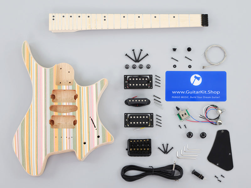 Headless Style DIY Electric Guitar Kit (ZQN-011S)