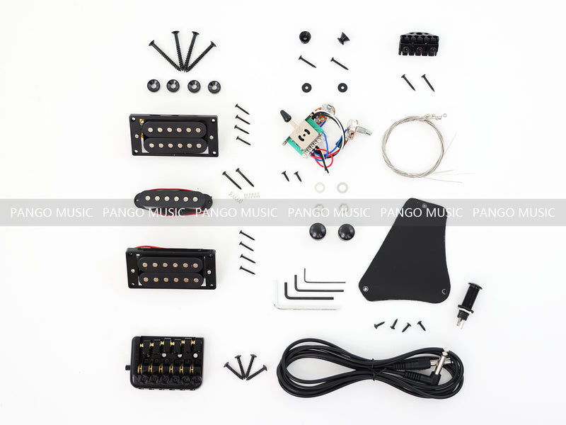 Left-Handed Headless DIY Electric Guitar Kit (ZQN-018X)