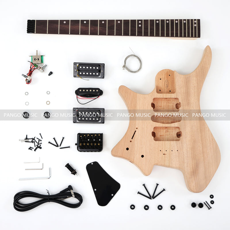 Left-Handed Headless DIY Electric Guitar Kit (ZQN-019S)