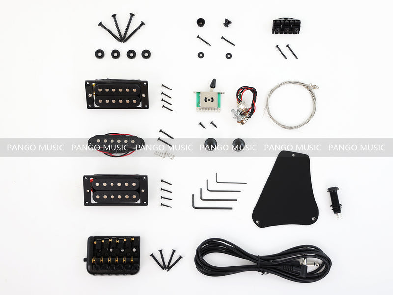 Left-Handed Headless DIY Electric Guitar Kit (ZQN-019X)