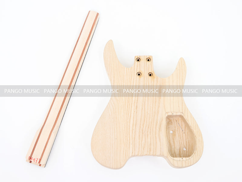 Headless Style Left-Handed Ash Body DIY Electric Guitar Kit (14837, Limited Edition)