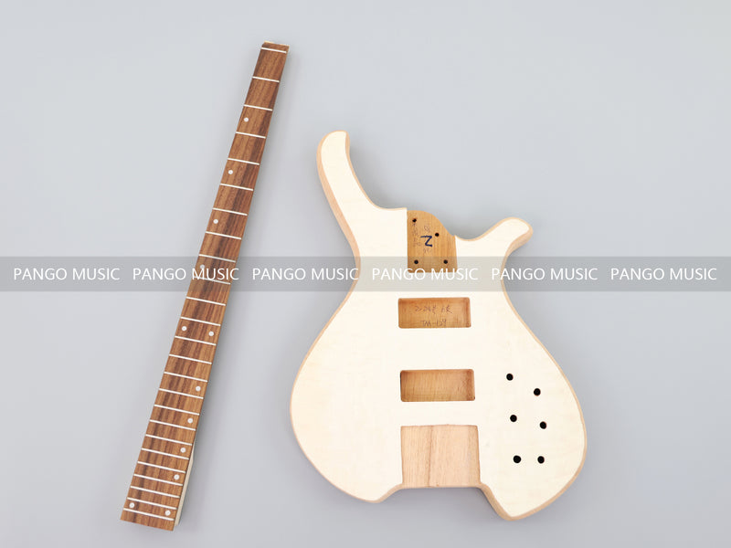 4-String Headless Style DIY Electric Bass Guitar Kit (PTM-129X)