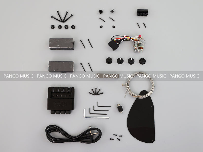 4-String Headless Style DIY Electric Bass Guitar Kit (PTM-129X)