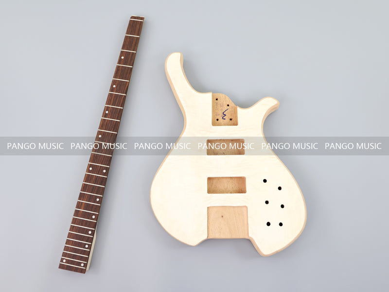 4-String Headless Style DIY Electric Bass Guitar Kit (PTM-129)