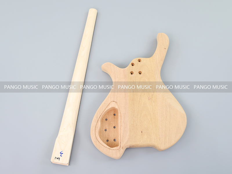 4-String Headless Style DIY Electric Bass Guitar Kit (PTM-129)