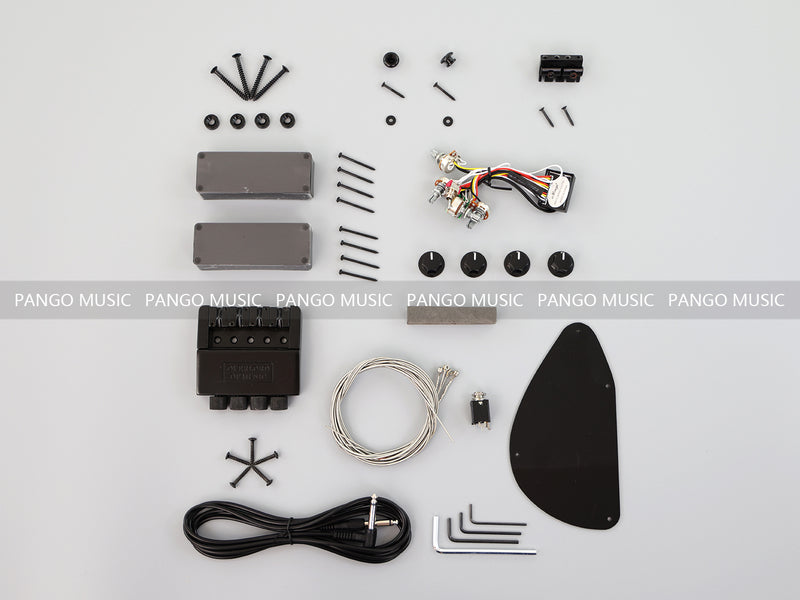 4-String Headless Style DIY Electric Bass Guitar Kit (PTM-129)