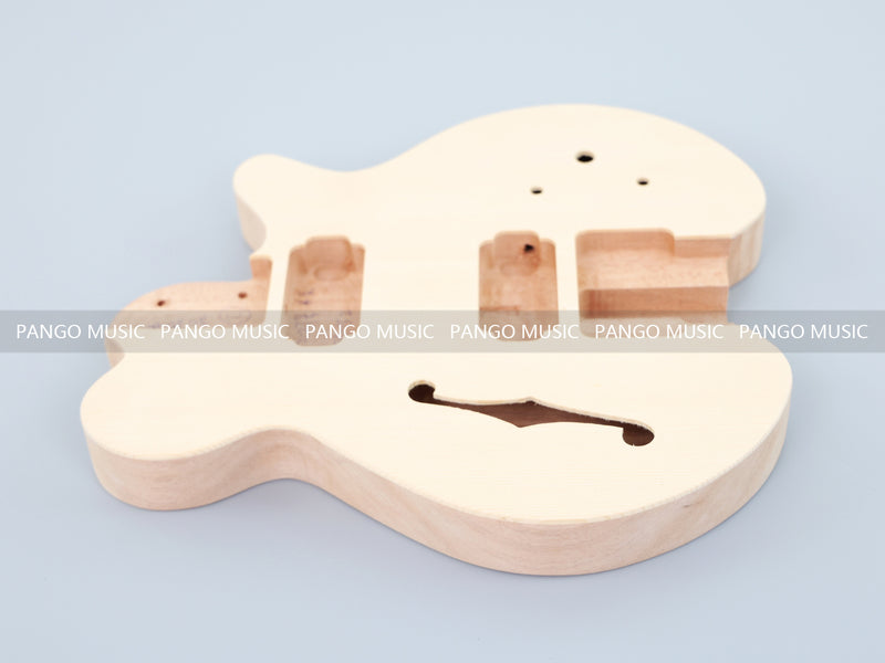 Headless Style Semi Hollow Body DIY Electric Guitar Kit (PTM-152)