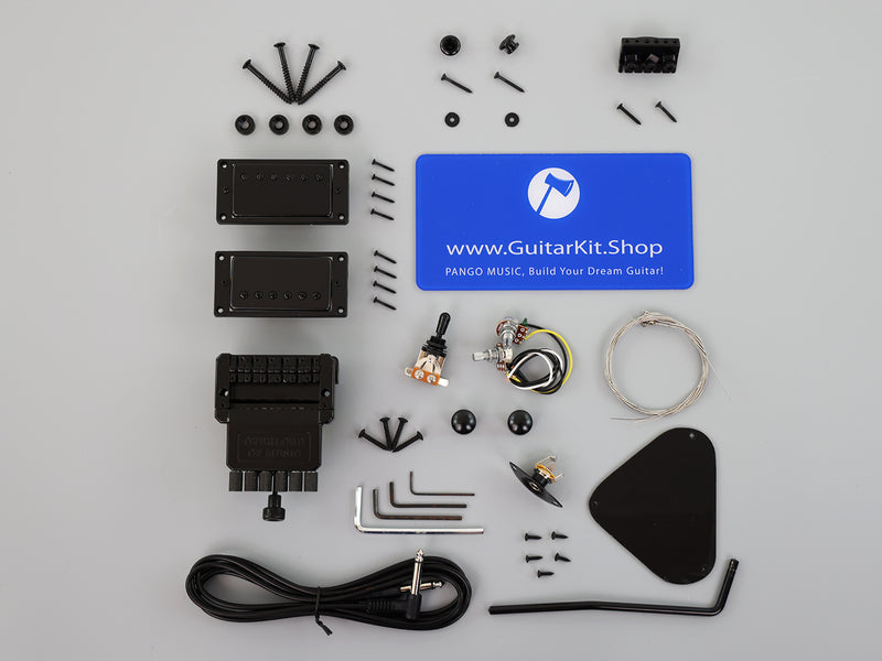 Headless Style Semi Hollow Body DIY Electric Guitar Kit (PTM-152)
