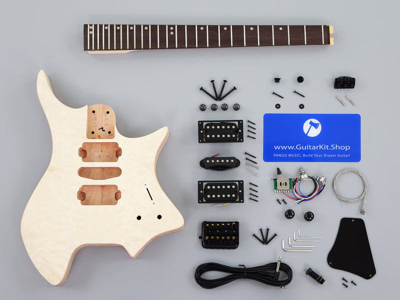 Headless Style DIY Electric Guitar Kit (ZQN-007X)