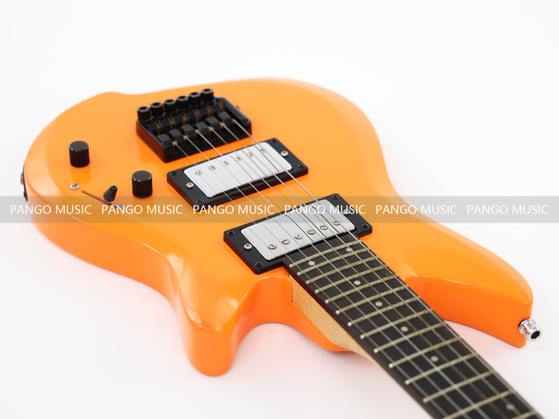 Headless Style Orange Finish Electric Guitar (PXY-550)