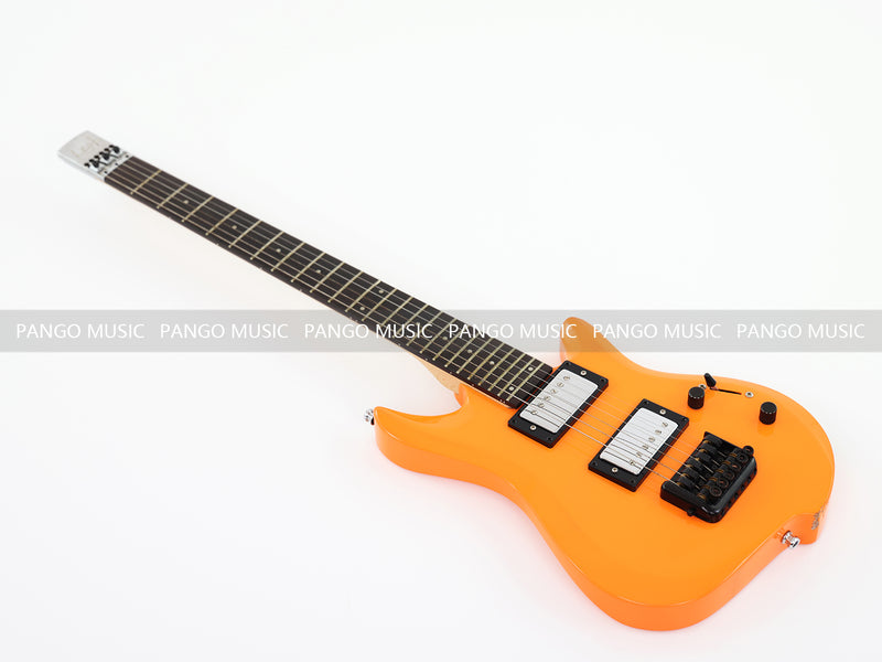 Headless Style Orange Finish Electric Guitar (PXY-550)