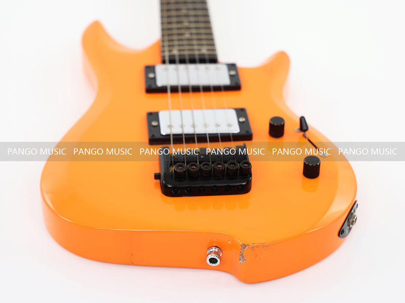 Headless Style Orange Finish Electric Guitar (PXY-550)