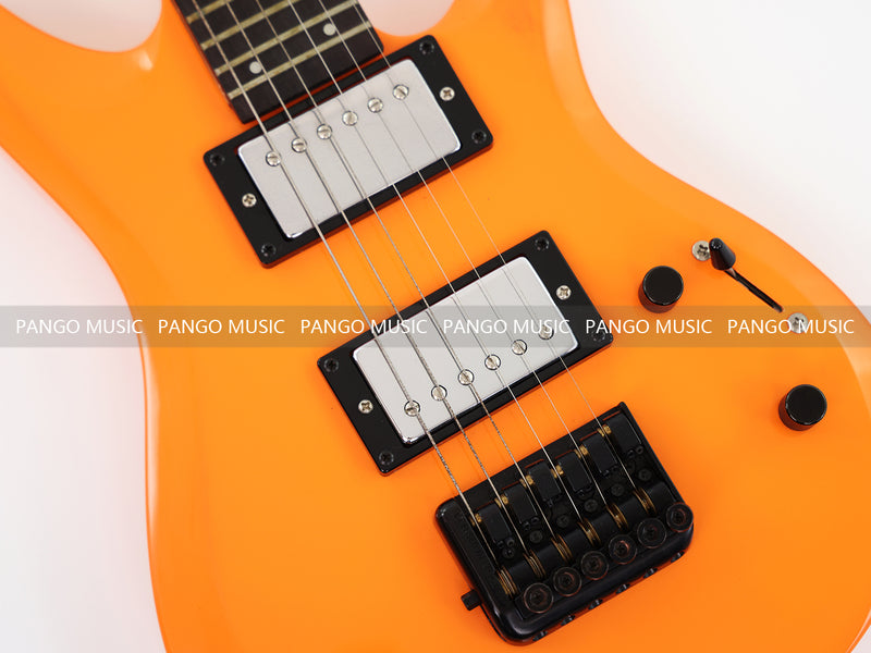 Headless Style Orange Finish Electric Guitar (PXY-550)