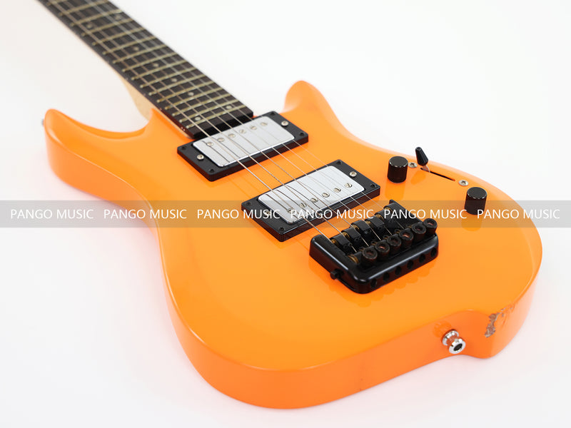 Headless Style Orange Finish Electric Guitar (PXY-550)