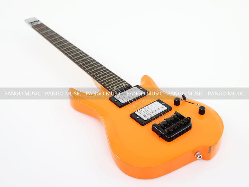 Headless Style Orange Finish Electric Guitar (PXY-550)