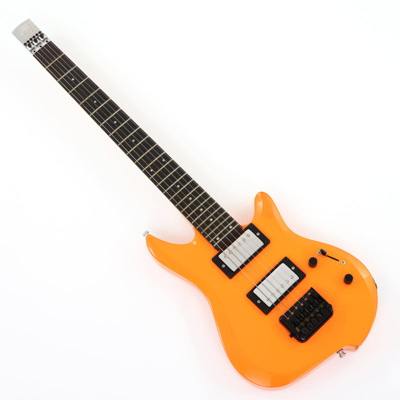Headless Style Orange Finish Electric Guitar (PXY-550)